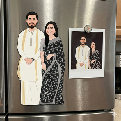 Fridge Magnet - Couple